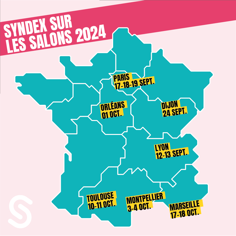 Carte des salons