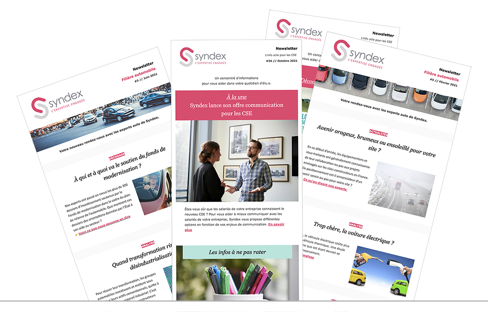 La newsletter Syndex