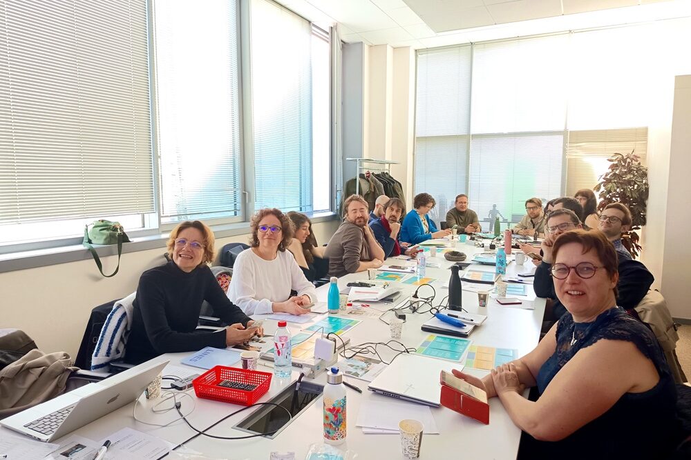 Les salariés de RédaScop en formation à Syndex début mars 2026