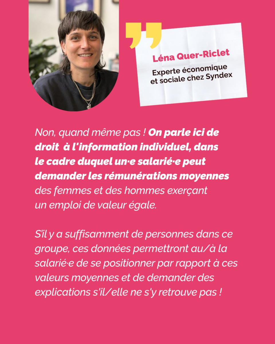 Léna, experte social et économique chez Syndex