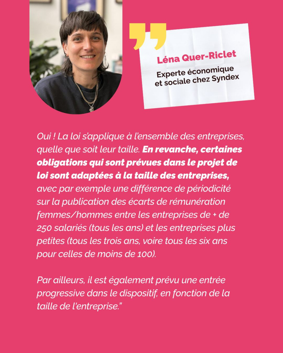 Transparence salariale : ça concerne aussi les PME?