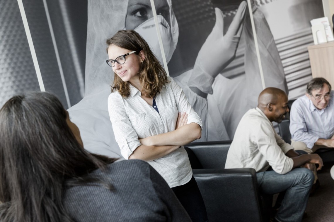Photo d'employés de Syndex