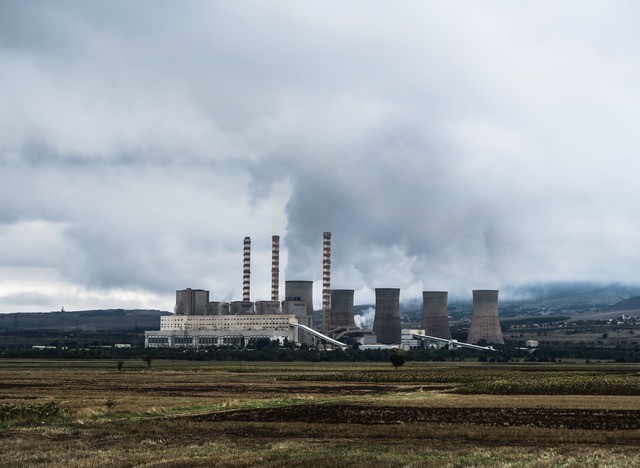 Image d'une central nucléaire