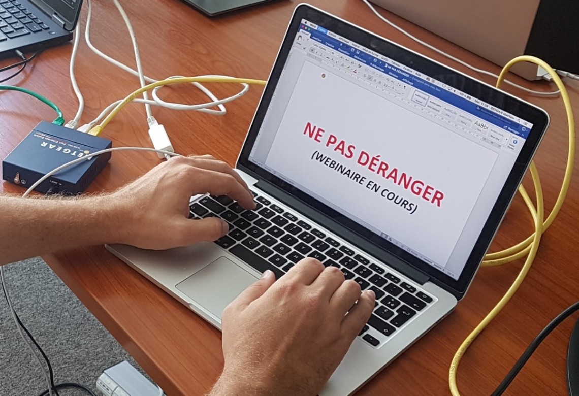 Ne pas déranger (webinaire en cours)