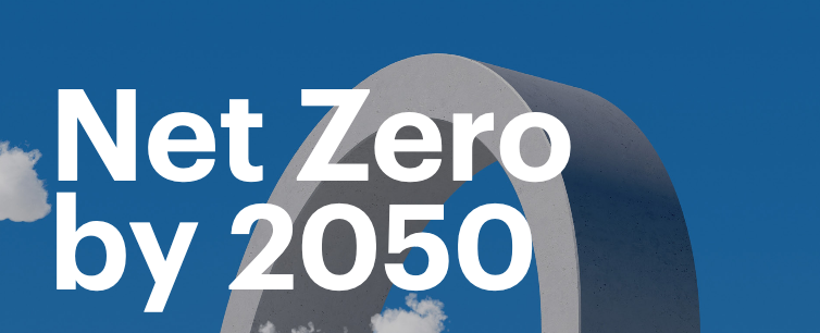 Net Zero by 2050 report cover