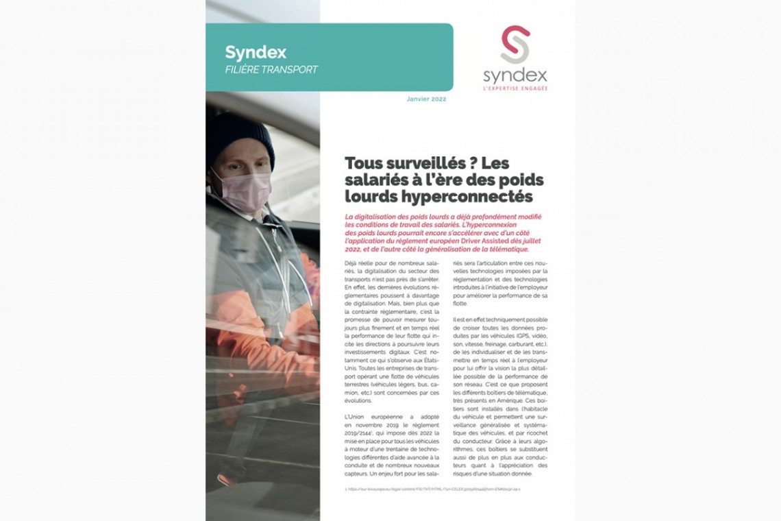 Syndex Transports - Surveillance numérique