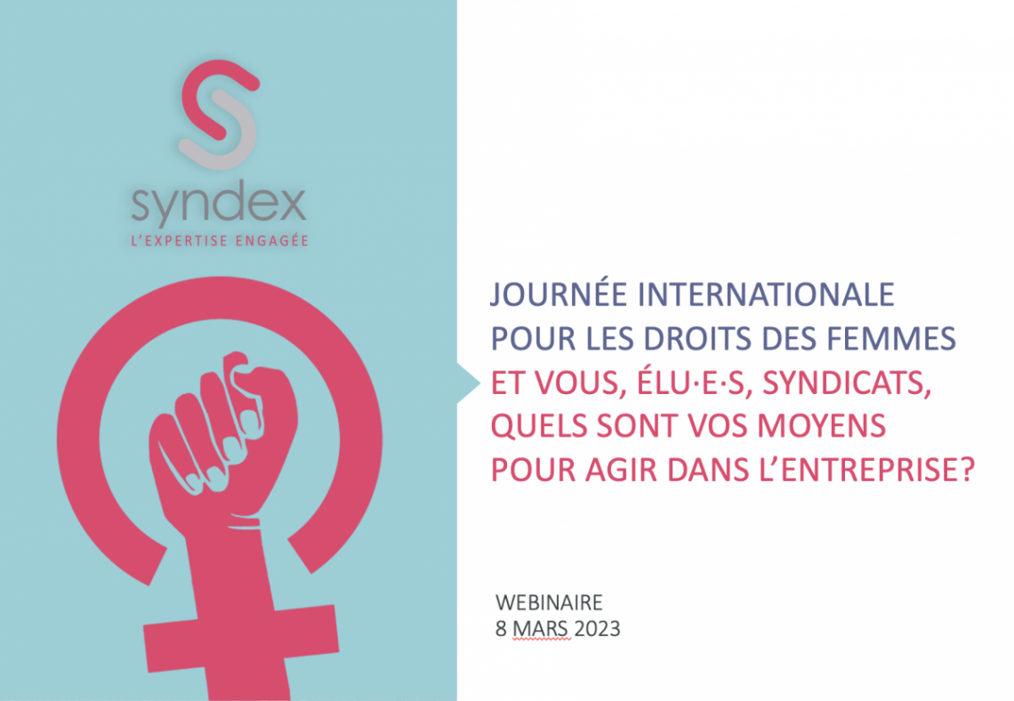 Couverture du support de présentation du webinaire « Comment agir pour les droits des femmes dans l'entreprise ? »