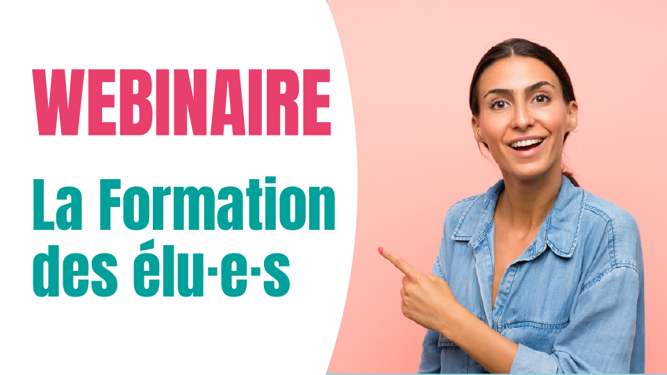 La formation des élu·e·s