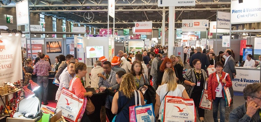 Allée 1 du salon CE de Toulouse au Parc des Expositions