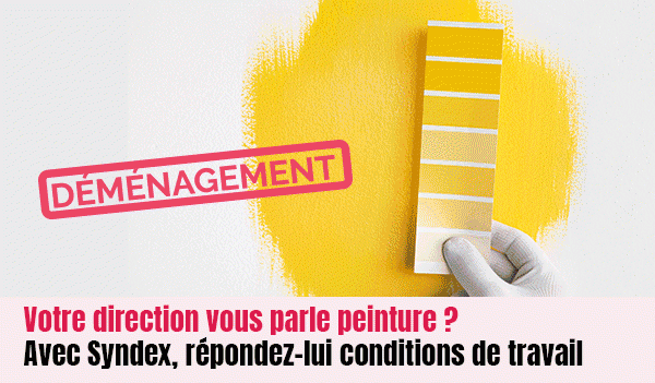 Affiche campagne déménagement & réaménagement