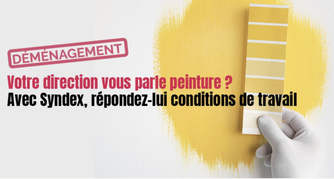 Affiche campagne déménagement réaménagement