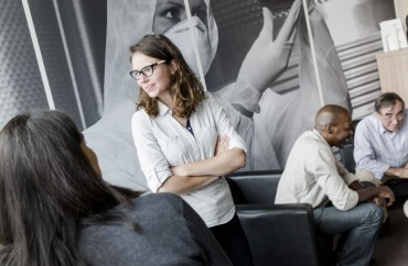 Photo d'employés de Syndex