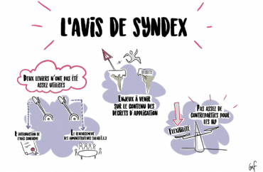 L'avis de Syndex (dessin de presse)
