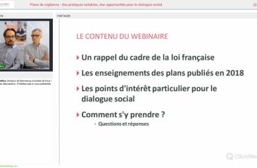 Emmanuel Paillet et Éric Decazes, experts Syndex