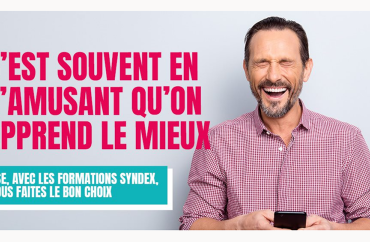Affiche : c'est souvent en s'amusant qu'on apprend le mieux