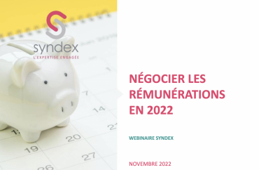 Couverture de du support de présentation du webinaire « Rémunération et pouvoir d'achat : comment négocier en période d'inflation ? »