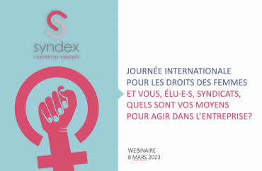 Couverture du support de présentation du webinaire « Comment agir pour les droits des femmes dans l'entreprise ? »