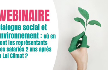 Webinaire environnement