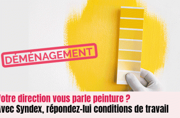 Affiche campagne déménagement & réaménagement