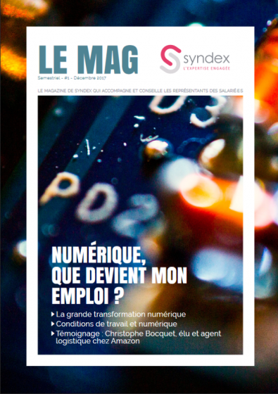 Le Mag Syndex n°1 - Le numérique, que devient mon emploi ?