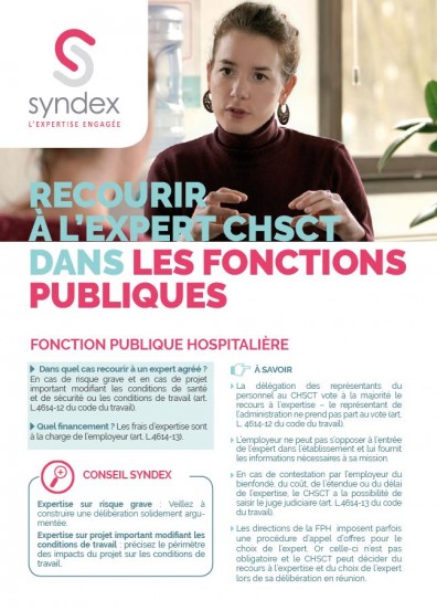 Recours à l'expert CHSCT dans les fonctions publiques