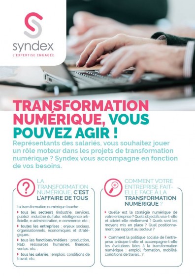 Transformation numérique : vous pouvez agir !